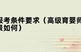 育婴师初级证书好不好找工作?（育婴师初级中级高级报考条件）