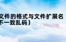 你尝试打开的文件格式不一致 你打开的格式与文件扩展名不一致
