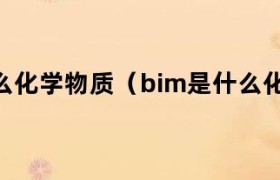 bim是什么怎么算 bim是什么主要用来做什么