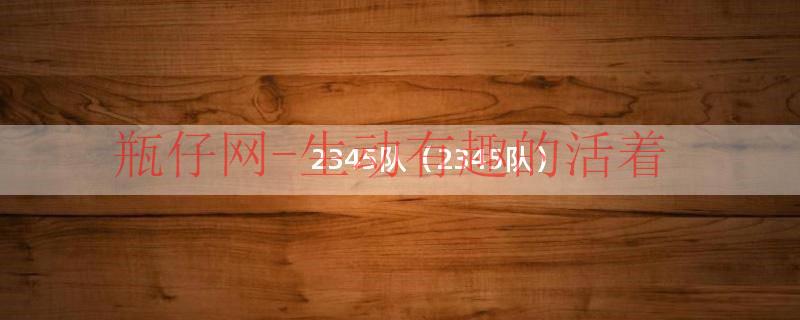 2345队（2345队）