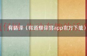 有道翻译官app官方版网址（有道翻译官app下载）缩略图