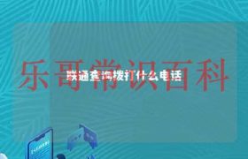 联通查询电话 联通手机查询拨打什么电话缩略图