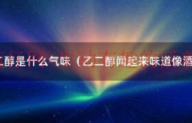 乙二醇有味道吗?（乙二醇的味道）缩略图