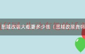 思域改装下来大概全部多少钱（思域改装大概需要多少钱）缩略图