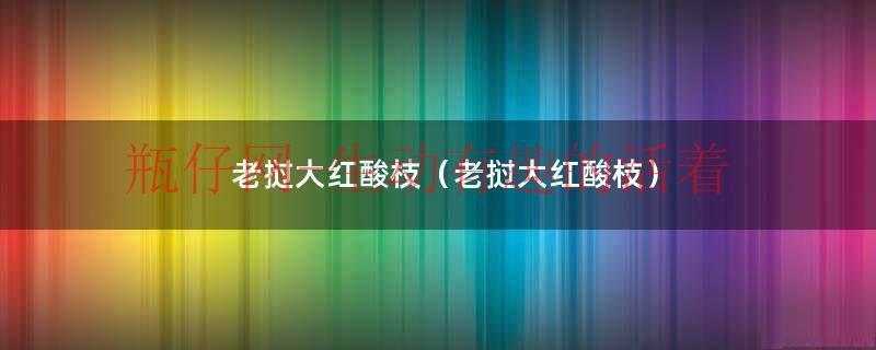 老挝大红酸枝和大红酸枝的区别（老挝大红酸枝介绍）