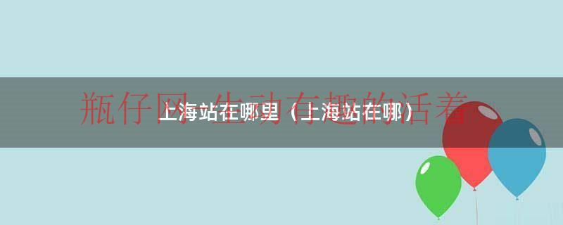 上海站是什么站台（请问上海站在什么地方）