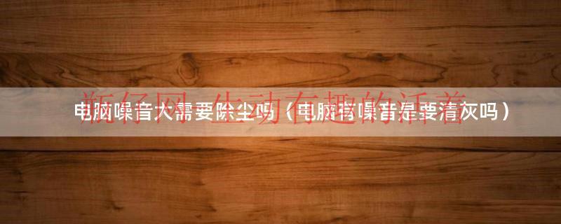 电脑里有噪音（电脑噪音大有什么影响）